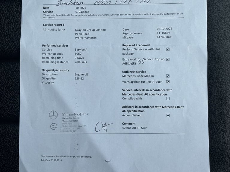 2015 Mercedes-Benz CLS 2.1 CLS220 BlueTEC AMG Line Shooting Brake 5dr Diesel G-Tronic+ Euro 6 (s/...