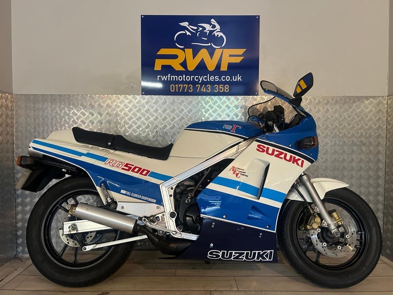 SUZUKI RG 500 GAMMA, 1986, D REG, SUPERB COND, ONLY 15,571 MILES!!