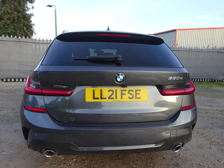 2021 21 REG BMW 3 SERIES 330E M SPORT HYBRID AUTO ESTATE DAMAGED SALVAGE