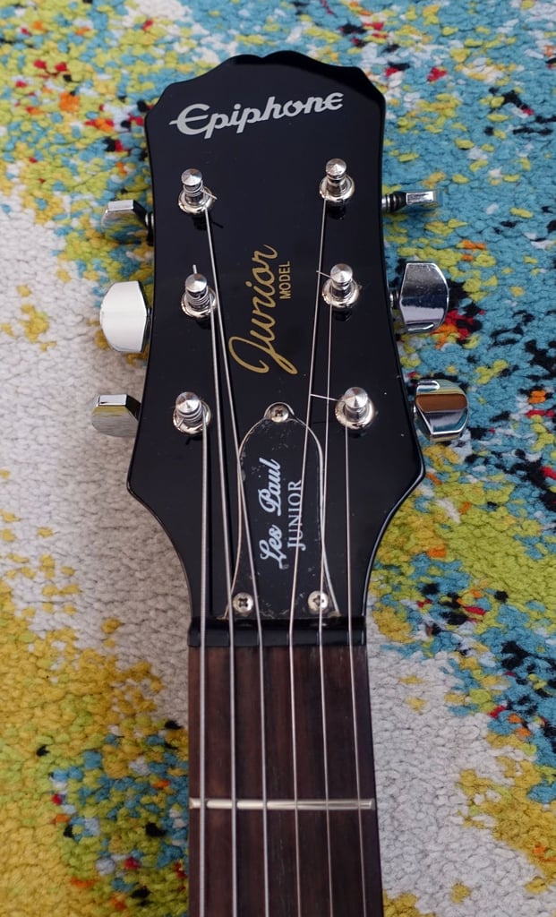 Epiphone (By Gibson) Les Paul Junior Electric Guitar, bag & strap