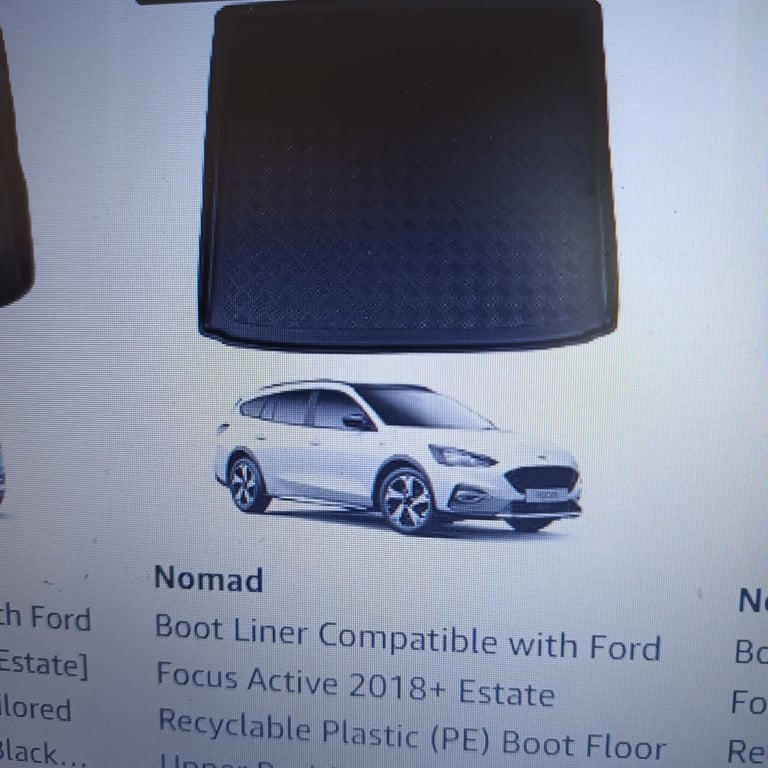 Focus Estate Boot Liner.