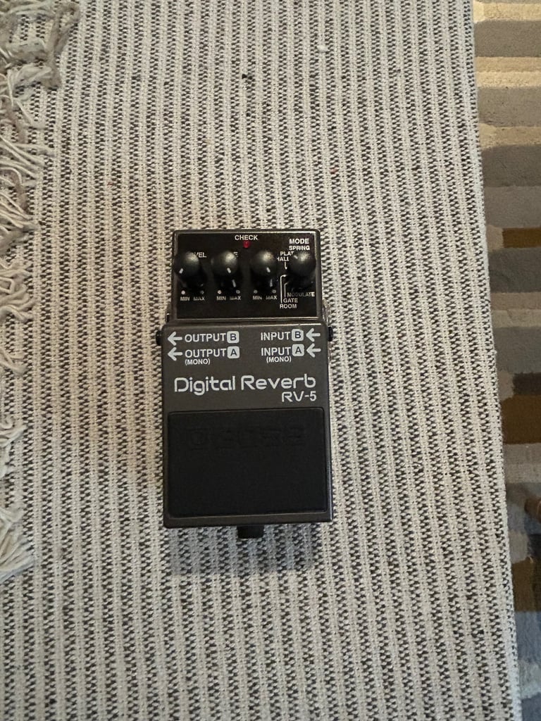 image for Boss reverb effects pedal 