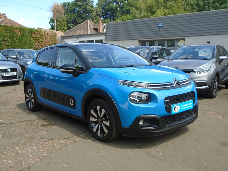 image for CITROEN C3 2017 1.2 PureTech 82 Flair 5dr BLUE