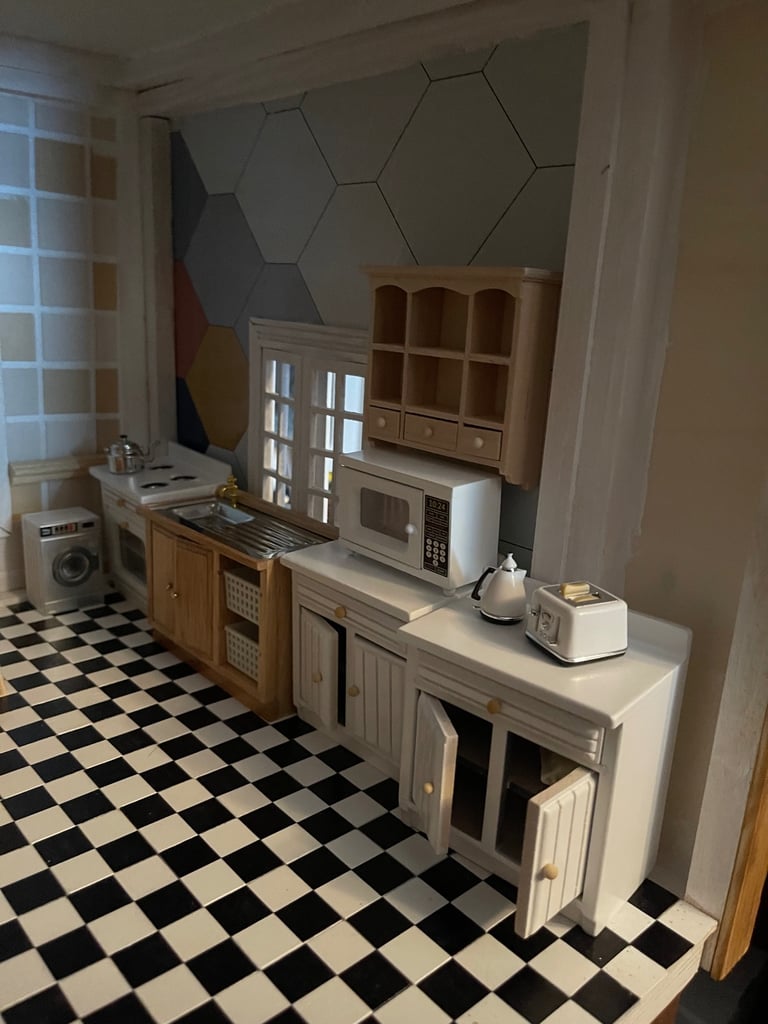 Home made dolls house