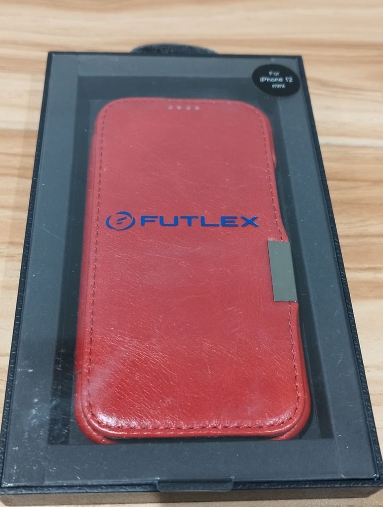 image for 4PACK FUTLEX Leather Folio Case Compatible with iPhone 12 mini - Vintage Style❗