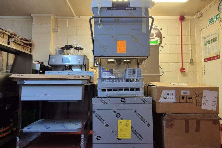 Maidaid EVO2160HRWS Evolution Passthrough Dishwasher With Heat Recovery & Sink