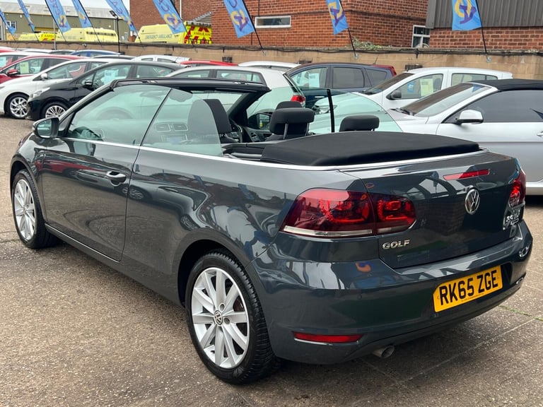 2015 Volkswagen Golf 1.6 TDI BlueMotion Tech SE Cabriolet 2dr Diesel Manual Euro 5 (s/s) (105 ps ...