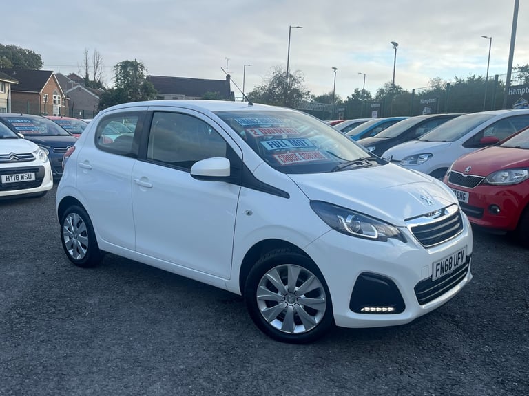 2018 Peugeot 108 1.0 72 Active 5dr HATCHBACK Petrol Manual