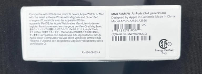 Apple AirPods gen 3