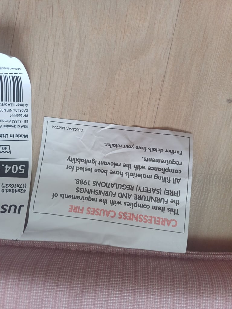 8 indoor seat cushions 