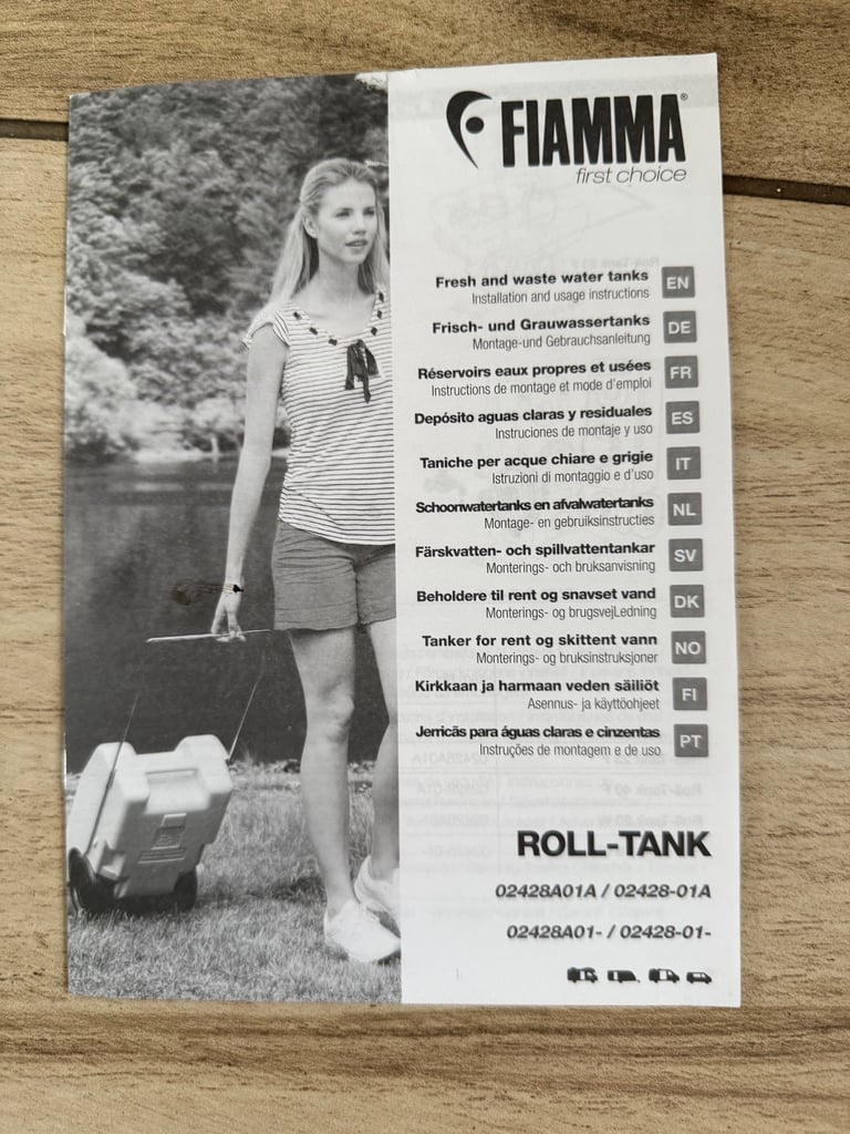 Fiamma Waste Water Roll Tank