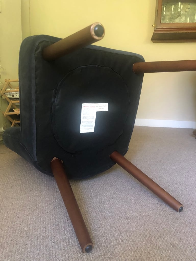 Plush dining chairs