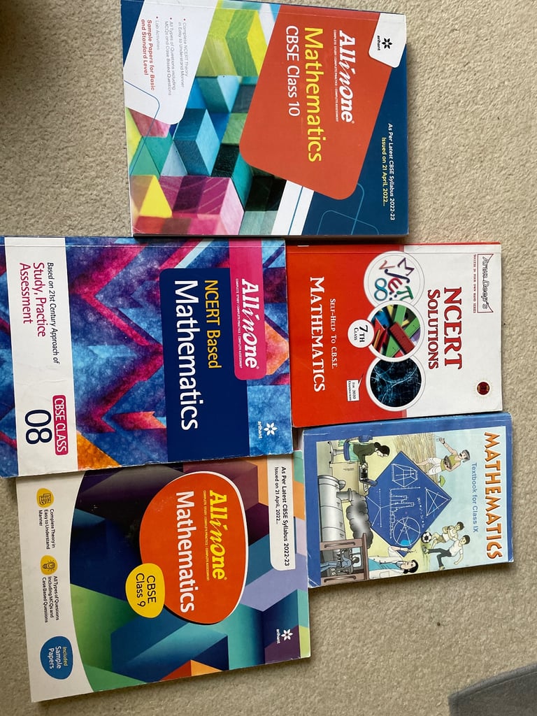 image for NCERT maths Indian books class 7,8,9,10