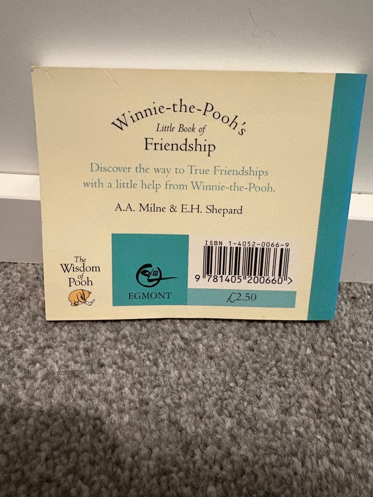 Winnie-the-Pooh’s little book of friendship