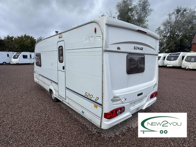 2003 Lunar Delta 520/2 2 Berth Caravan - STOCK NO E205
