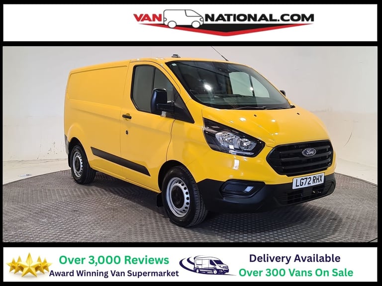 2022 Ford Transit Custom 2.0 340 ECOBLUE LEADER PANEL VAN L1 H1 130 BHP SWB Panel Van Diesel Manual