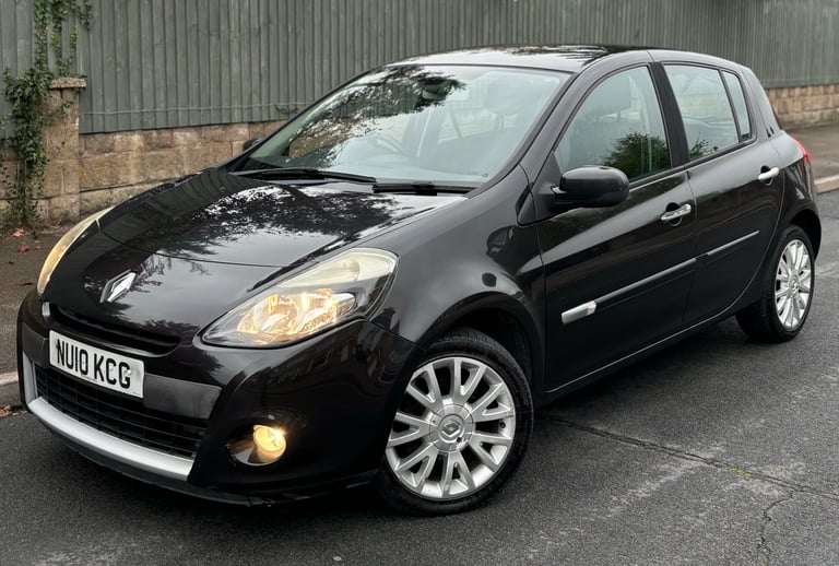 2010 RENAULT CLIO 1.2 PETROL DYNAMIQUE TCE 99 BHP NOT PEUGEOT CITROEN VAUXHALL SEAT SKODA TOYOTA 