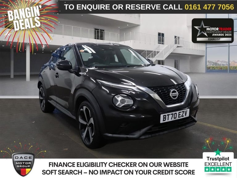 image for 2020 Nissan Juke 1.0 DIG-T Tekna SUV 5dr Petrol DCT Auto Euro 6 (s/s) (114 ps) Petrol Automatic