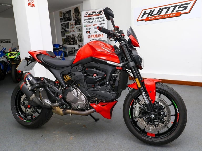 2022, '22 Ducati Monster 937 Plus+. ONLY 2,540 MILES. Termignoni & More. £8,995
