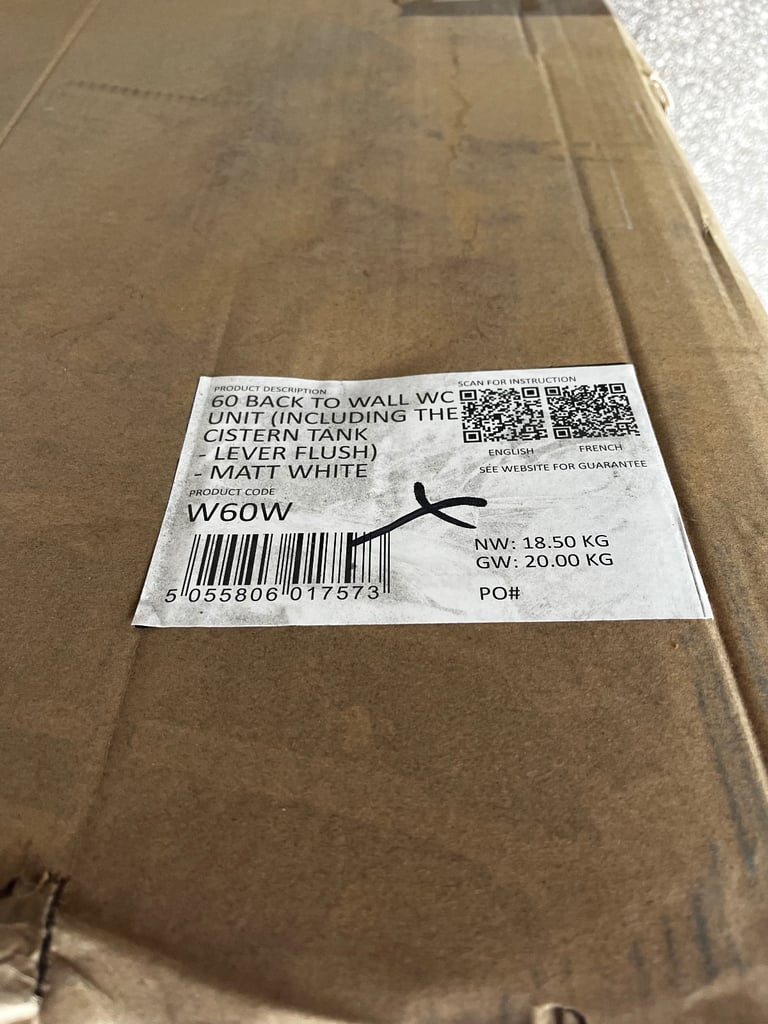 VeeBath Sphinx WC Back-to-Wall Toilet set