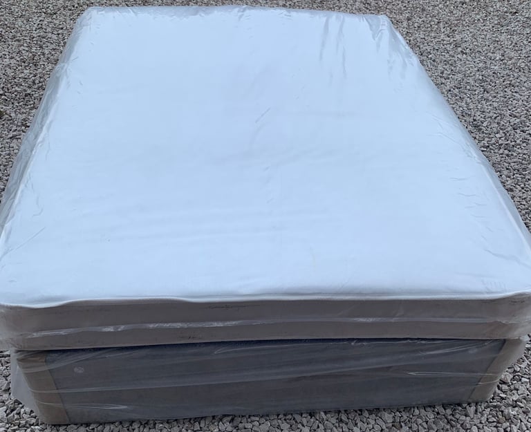 image for Double bed complete with mattress 