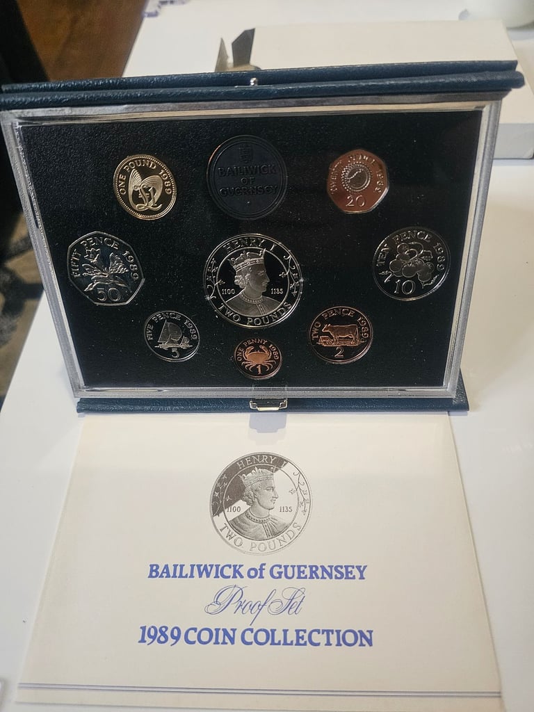 Royal Mint UK 1989 Proof Coin Set Collection Highly Original