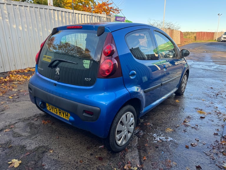 Peugeot, 107, Hatchback, 2013, Manual, 998 (cc), 5 doors