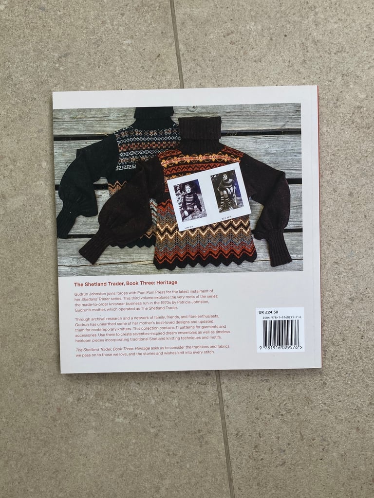 The Shetland Trader - Gudrun Johnston. PomPom. Knitting patterns book