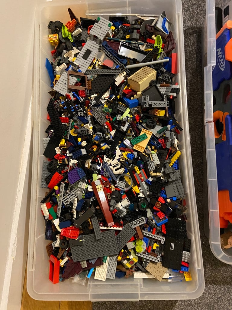 Lego and nerf guns
