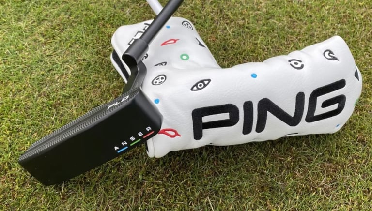 PING Golf Putter, Anser PLD Milled Matte Black, Right hand, 32 inches