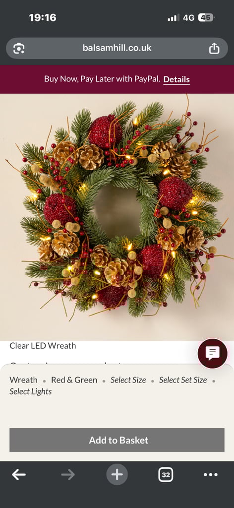 Balsam Hill wreath