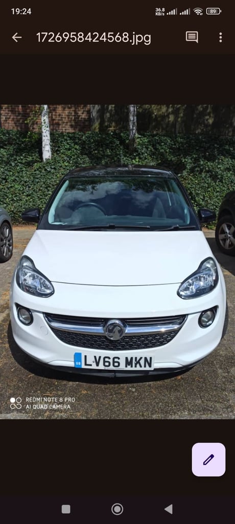 Vauxhall, ADAM, Hatchback, 2016, Manual, 1229 (cc), 3 doors