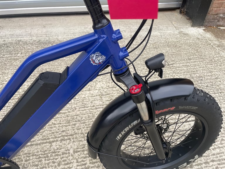 Ebike 20inch Fat Tyre Ebike 36v 13ah Battery very low miles