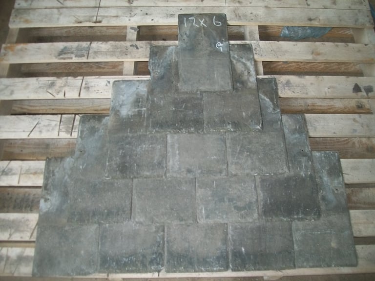 Reclaimed Quality Welsh Roofing slates Most sizes available tiles ridges etc 