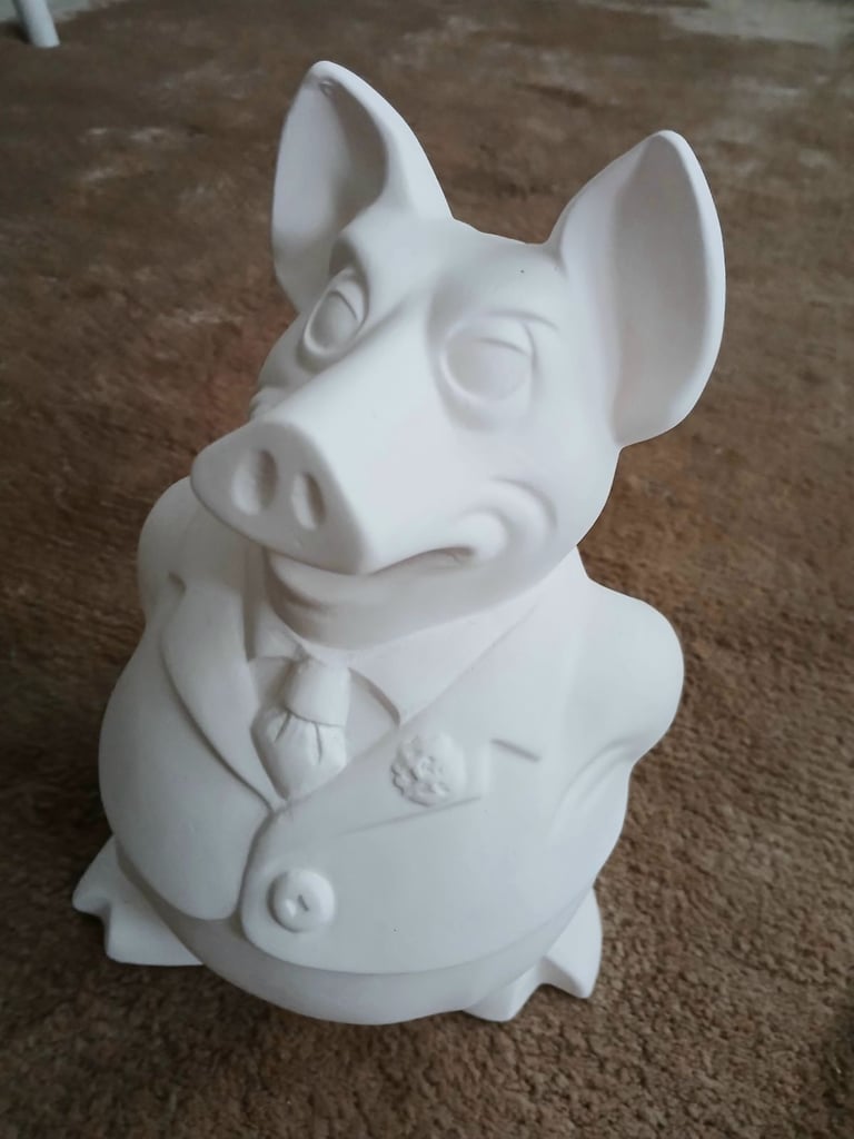 Natwest Pigs Lombard Bisque RARE