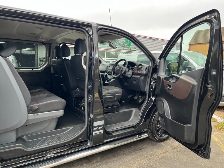 Fiat Talento Talento Tecnico MultiJet 170 LWB 6 Seat Crew Van Onyx Ed... 2021/21