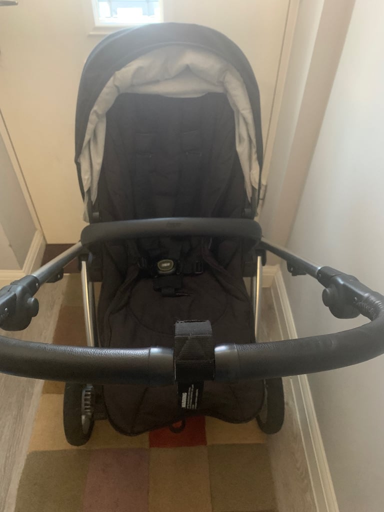 Mamas and Papas Sola 2 Pushchair Bassinet Stroller Buggy - rain cover cosy toes parasol