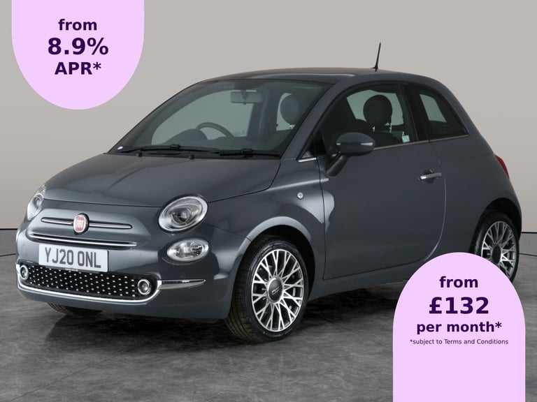 2020 Fiat 500 1.0 MHEV Star Hatchback 3dr Petrol Manual Euro 6 (s/s) (70 bhp) - SUNBLINDS Hatchba...