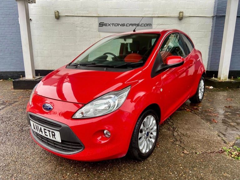 2014 Ford Ka 1.2 Zetec 3dr [Start Stop] HATCHBACK Petrol Manual