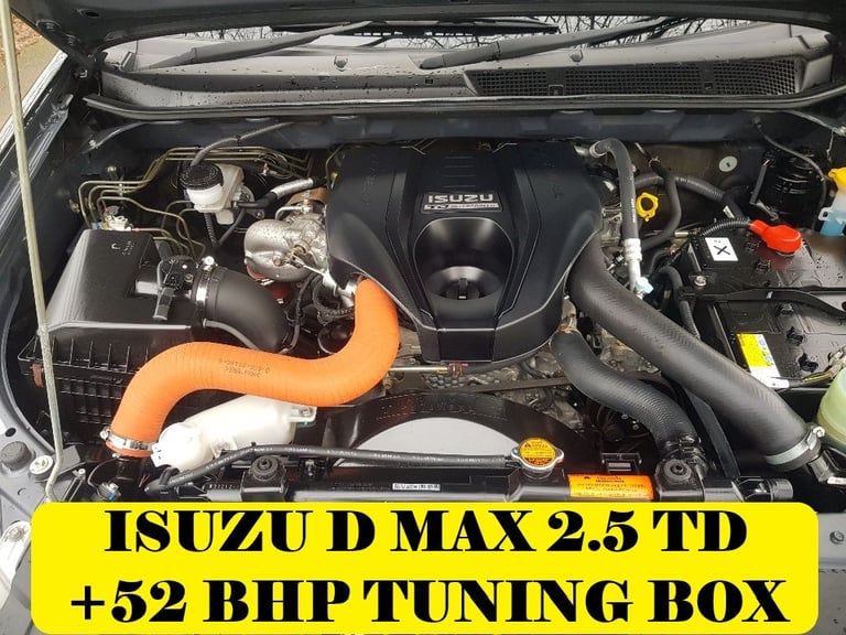 ISUZU D MAX MK2 2.5TD TUNING BOX +52BHP/88NM PARTS SPARES
