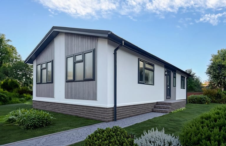 Omar Westbury in Norfolk  - Lodge / Caravan 