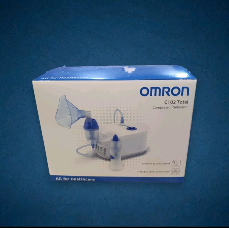 image for Omron C102 Total Compressor Nebuliser with Nasal Shower New