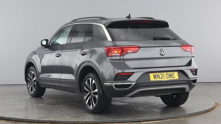 2021 Volkswagen T-Roc United 1.5 TSI 150PS EVO 7-speed DSG 5 Door Automatic Hatchback Petrol Auto...