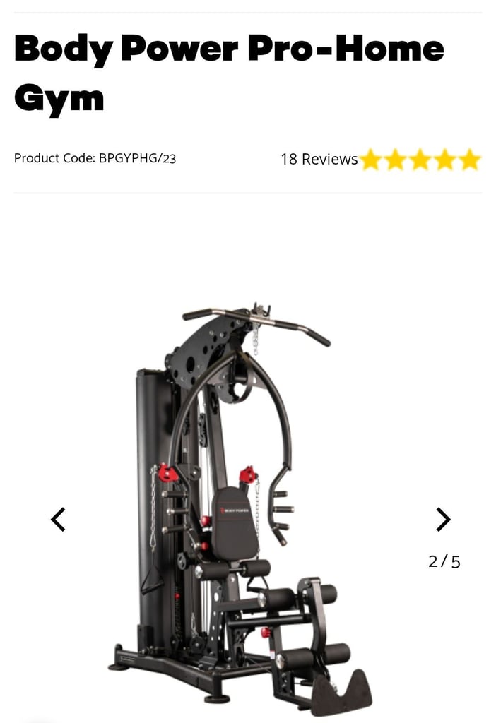 image for Multi home gym equipment 