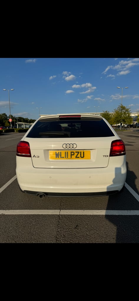 Audi A3 1.9 TDI Special Edition S Line – 2011 – White