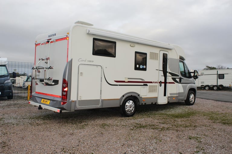 2011 "11" Plate Adria Coral 5690 SP Luxury 3 Berth Motorhome...Rear Island Bed