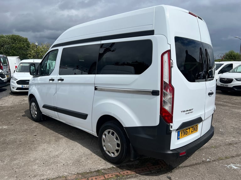 2017 Ford Transit Custom 2.0 TDCi 130ps High Roof Kombi Trend Van MPV Diesel Manual