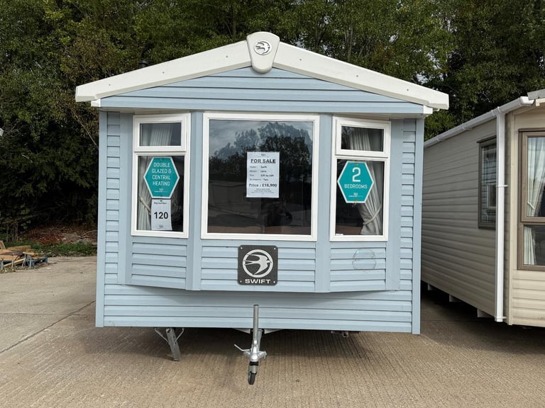 image for 32x10ft 2 Bed Static Caravan - DG, CH - Offsite Sale for Own Land, Self Builders