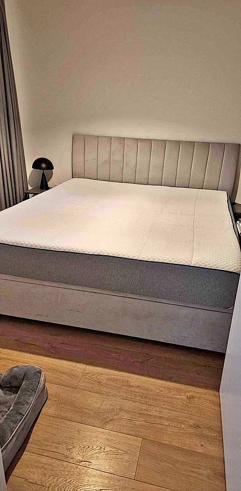 image for Festive Deals – Limited Stock| Super King Size Bed - Divan Super King Size Bed WIth MAttress - COD