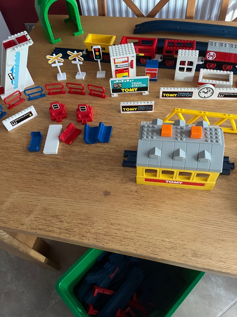 Train Station 80s Lego Train Set Tomy Train Sets Gumtree
